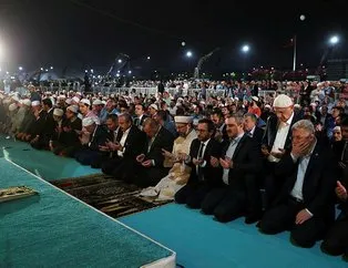 Yenikapı’da bir ilk! Başkan Erdoğan da katıldı