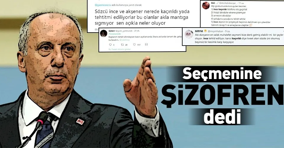 Muharrem Ince Kendi Secmenine Sizofren Dedi Takvim