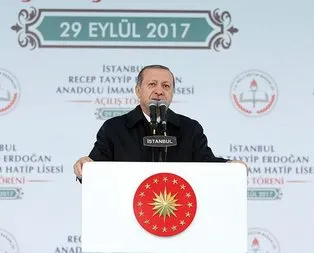 Erdoğan: İhanet şebekesine karşı umudumuzsunuz