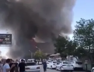 Ermenistan’da korkunç patlama! AVM havaya uçtu