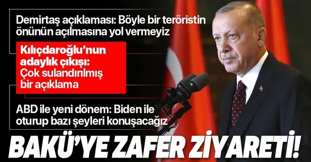Son dakika: Başkan Erdoğan’dan Azerbaycan ziyareti öncesi önemli açıklamalar