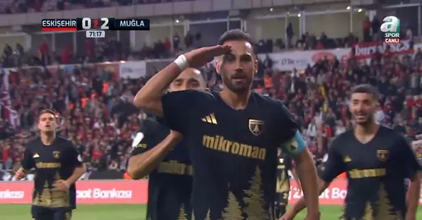 3 golle turu kaptı! Eskişehirspor - Muğlaspor: 0-3 | MAÇ SONUCU