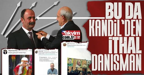 Bu da CHP’ye Kandil’den ithal danışman! Kemal Kılıçdaroğlu’nun rozet taktığı Nuşirevan Elçi’nin PKK ve Abdullah Öcalan paylaşımları ortaya çıktı