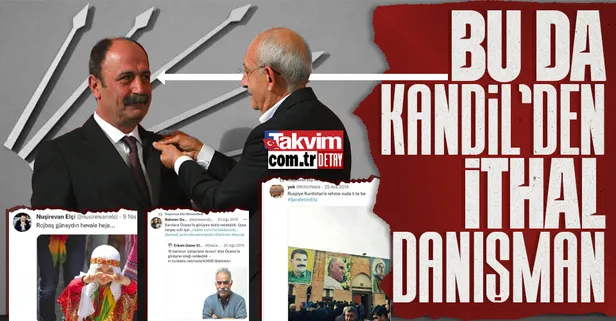 Bu da CHP'ye Kandil'den "ithal" danışman! Kemal Kılıçdaroğlu'nun rozet taktığı Nuşirevan Elçi'nin PKK ve Abdullah Öcalan paylaşımları ortaya çıktı