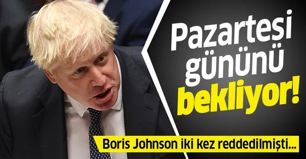 Boris Johnson’dan erken seçim ısrarı! Pazartesi gününü bekliyor