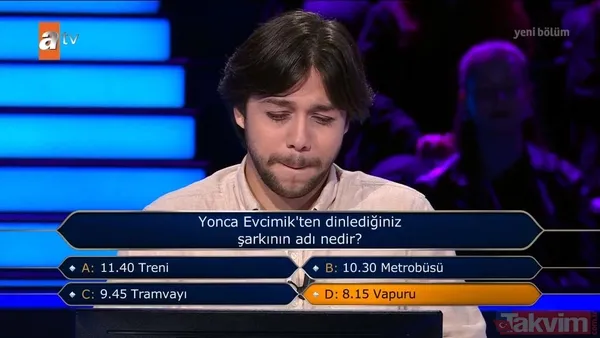 Kenan İmirzalıoğlu'nun sunduğu Kim Milyoner Olmak İster'de 300 bin TL’lik Osmanlı sorusu geceye damga vurdu! - 15