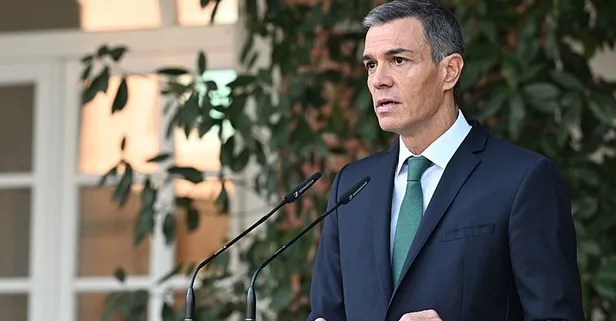 Pedro Sanchez’den kürsüde tokat gibi Gazze çıkışı: Tekrar edin bu bir soykırımdır