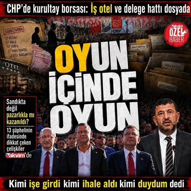 CHP kurultayı dosyasında menfaat trafiği: Sandıkta değil, pazarlıkla mı kazanıldı? 13 şüphelinin ifadesinde dikkat çeken çelişkiler