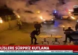 İhbara gittiler, meşalelerle karşılandılar! Mardin'de polislere sürpriz kutlama