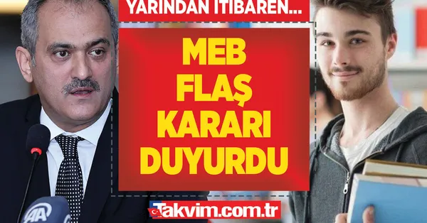 18 milyon öğrenci ve 1,2 milyon öğretmen kulak kesildi! Mahmut Özer'den flaş YÜZ YÜZE EĞİTİM açıklaması! 27 Nisan'dan itibaren...