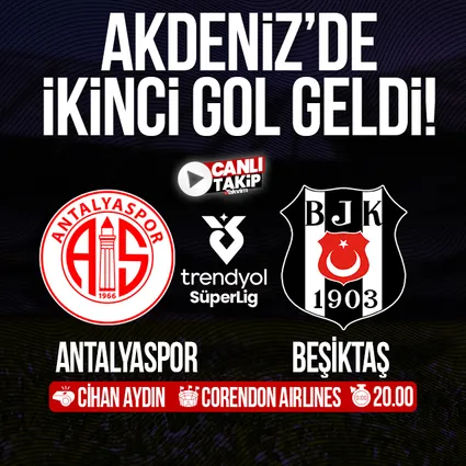 Antalyaspor - Beşiktaş | CANLI