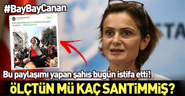 Son dakika: CHP İstanbul İl Başkanı Canan Kaftancıoğlu istifa etti