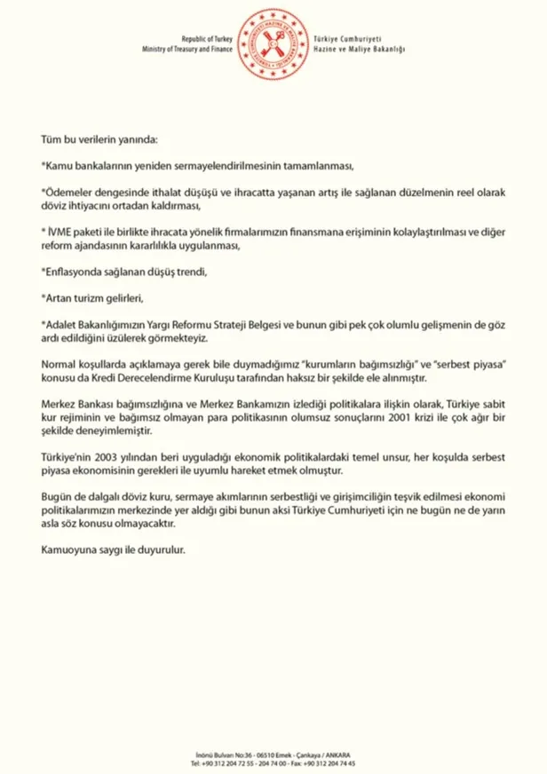 Son dakika... Hazine ve Maliye Bakanlığı'ndan Moody's'e 'not indirimi' tepkisi-1