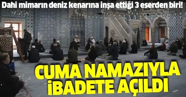 SON DAKİKA: Rüstem Paşa Camii cuma namazıyla ibadete açıldı