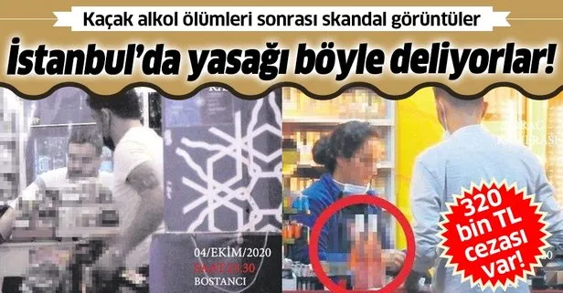 İşte yasağı böyle deliyorlar