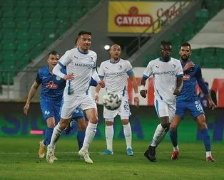 Rize’de kazanan Erzurumspor!