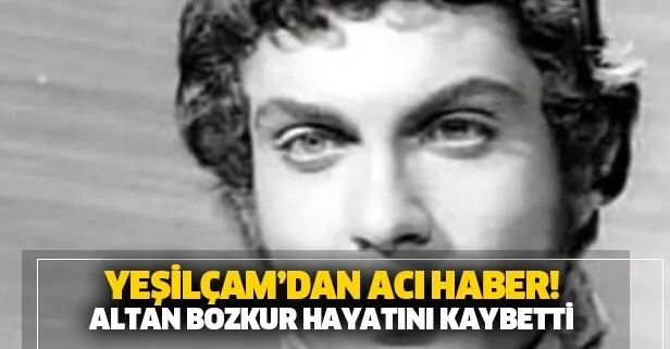 Yeşilçam'dan acı haber
