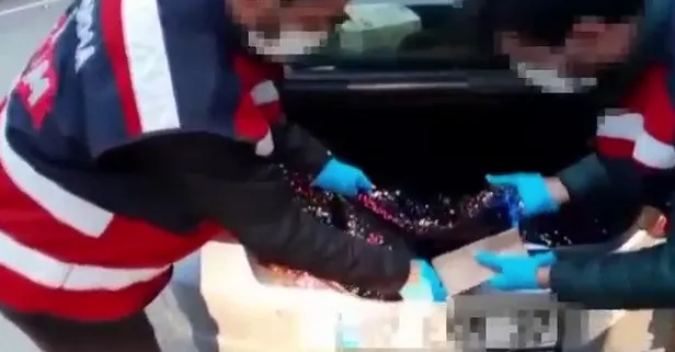 Kilolarca eroini kadın elbiselerinin astarlarına gizlediler