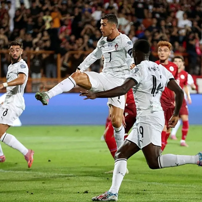 Ronaldo ile farka koştu