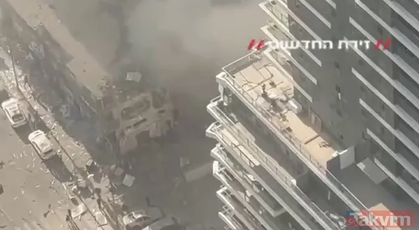 İsrail-İran savaşının 7. gününde Tel Aviv'de büyük yıkım! Kubbe yine delik deşik... Yeni görüntüler geldi - 1