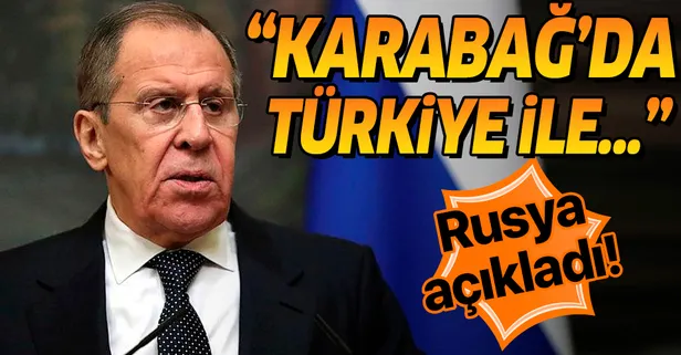 Rusya Dışişleri Bakanı Sergey Lavrov: Türkiye ile Dağlık Karabağ meselesinde çalışmaya devam edeceğiz