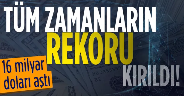 SON DAKİKA: İhracatta tüm zamanların rekoru! Sanayi sektörü 16 milyar doları aştı