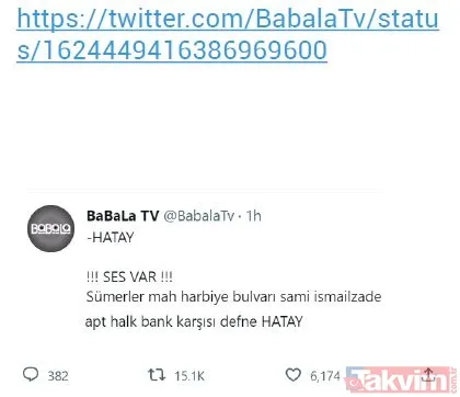 Oğuzhan Uğur'un sahibi olduğu Babala isimli sosyal medya hesabı “Baraj patladı” yalanı ve paylaştığı sahte ihbarları tek tek sildi - 32