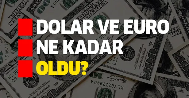 Dolar ve euro ne kadar oldu? 13 Ağustos dolar ve euro alış satış fiyatları kaç TL?