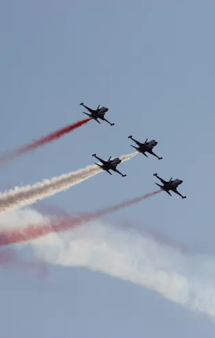 Türk Yıldızları'ndan nefes kesen gösteri