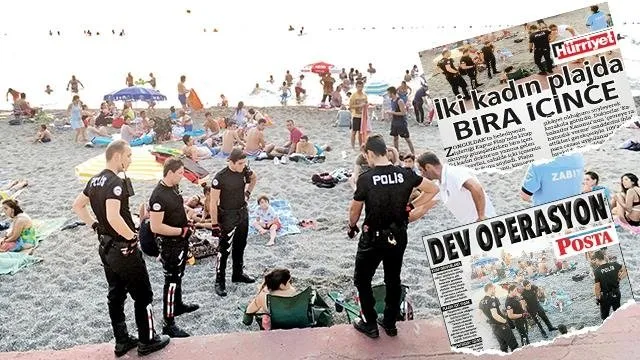 Plaj operasyonundan da Doğan Medyası çıktı