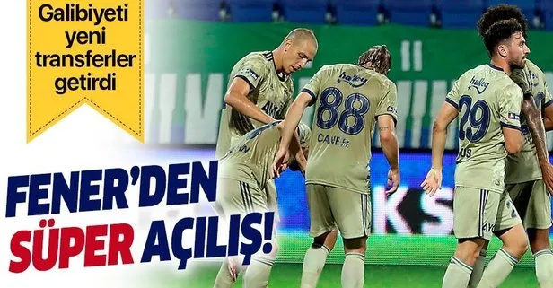 Fenerbahçe’den süper açılış! Galibiyet yeni transferlerle geldi...