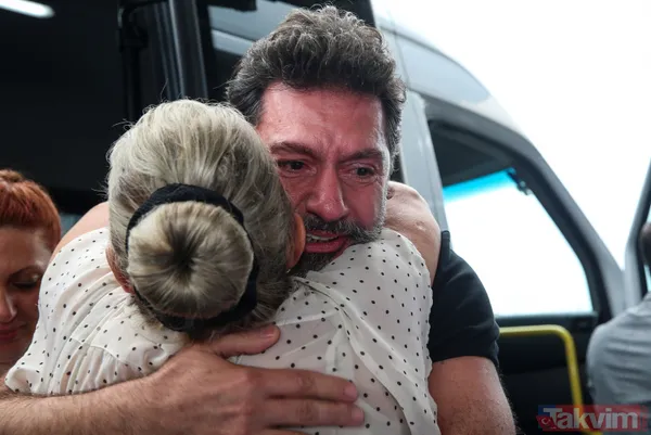 Aylar sonra Türkiye'ye dönen Hakan Atilla'nın karşılanmasında duygu dolu anlar yaşandı - 13