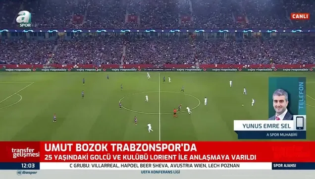 Trabzonspor'un yeni transferi Umut Bozok!
