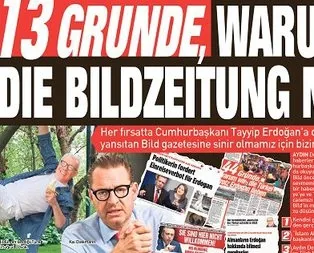 Bild gazetesinden nefret etmemiz için 13 neden