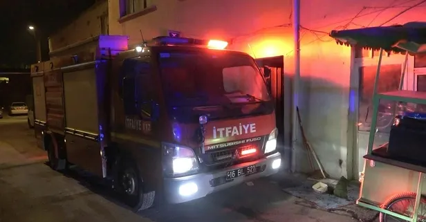 Sigara içerken uyuyakalınca olanlar oldu! Canını zor kurtardı