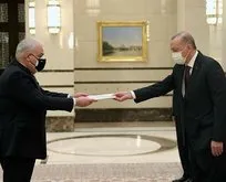 Başkan Erdoğan güven mektuplarını kabul etti