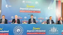 Bakan Kurum’dan İstanbul Deprem Dönüşümü Değerlendirme Toplantısı’nda önemli açıklamalar!