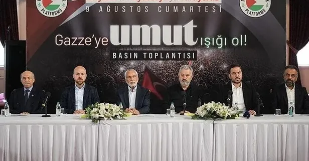 Türkiye ayakta! Filistin'e Destek Platformu "Gazze'ye Umut Işığı Ol" sloganıyla Beyazıt'tan Ayasofya'ya yürüyecek