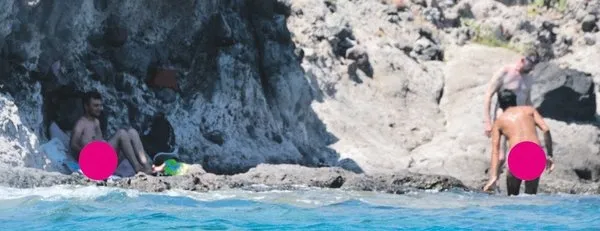 Bodrum'dan skandal görüntüler! Garip partiler düzenliyor, çırılçıplak denize giriyorlar...-3