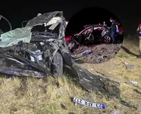 Elazığ’da korkunç kaza | Kontrolden çıkan otomobil şarampole devrildi! 2 ölü 3 yaralı