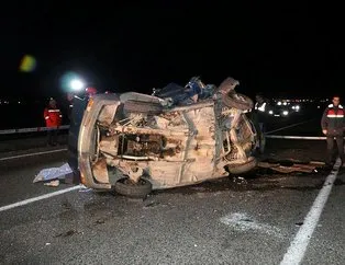 Korkunç kaza! Tır biçti: 2 kişi hayatını kaybetti