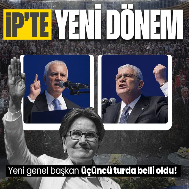 İyi Parti’de Olağanüstü Kurultay: Yeni Genel Başkan Müsavat Dervişoğlu oldu