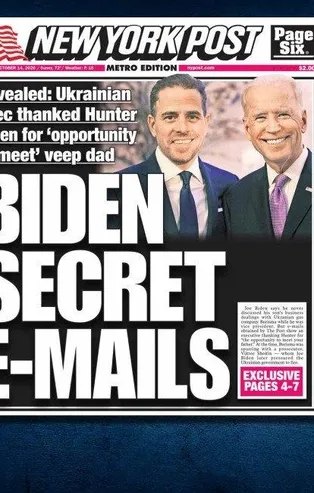 Demokrat aday Joe Biden’ı ifşa eden haberlere Facebook ve Twitter’dan sansür!