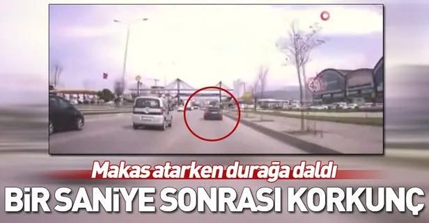Bursa’da makas atan sürücü dehşet saçtı
