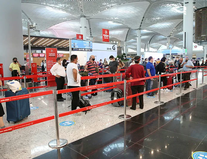 Virüs nedeniyle durdurulmuştu! İlk yolcular geldi!