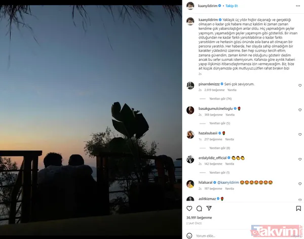 Pınar Deniz ile Kaan Yıldırım aşkı bitti! Pınar Deniz'in çıplak müstehcen karesi ve kıskançlık ayrılık nedeni iddiası! Meğer... - 12