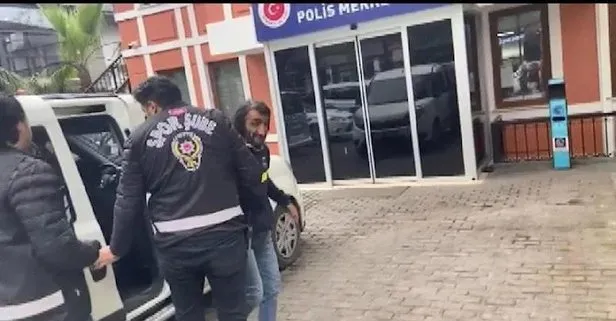 Rambo Okan yine gözaltına alındı! Trabzonspor bayrağının bir kısmını kesti, intihar girişiminde bulundu