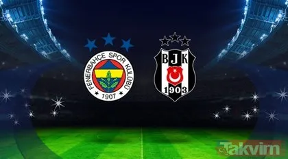 Fenerbahçe - Beşiktaş derbisi için artık her şey hazır! İşte Fenerbahçe - Beşiktaş derbisinin 11’leri