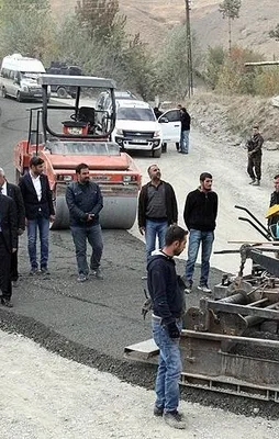 Vatandaş hizmet görüyor