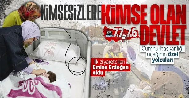 Depremzede 16 bebek Cumhurbaşkanlığı uçağıyla Kahramanmaraş’tan Ankara’ya getirildi